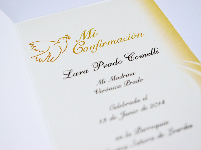 Bautismo / Cumpleaños Imprenta Servicop